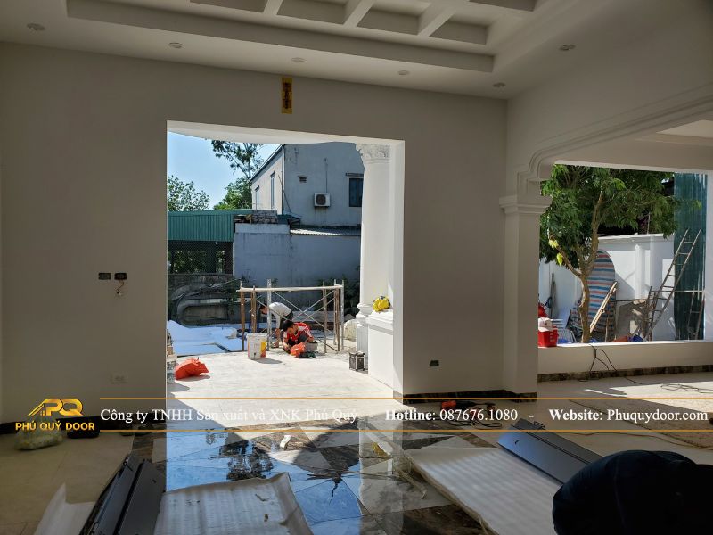 điều cần lưu ý khi lắp đặt cửa chính