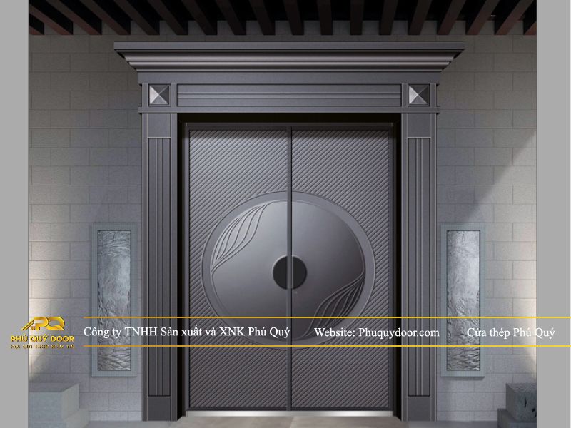 vì sao cửa chính 2 cánh đều lại phổ biến