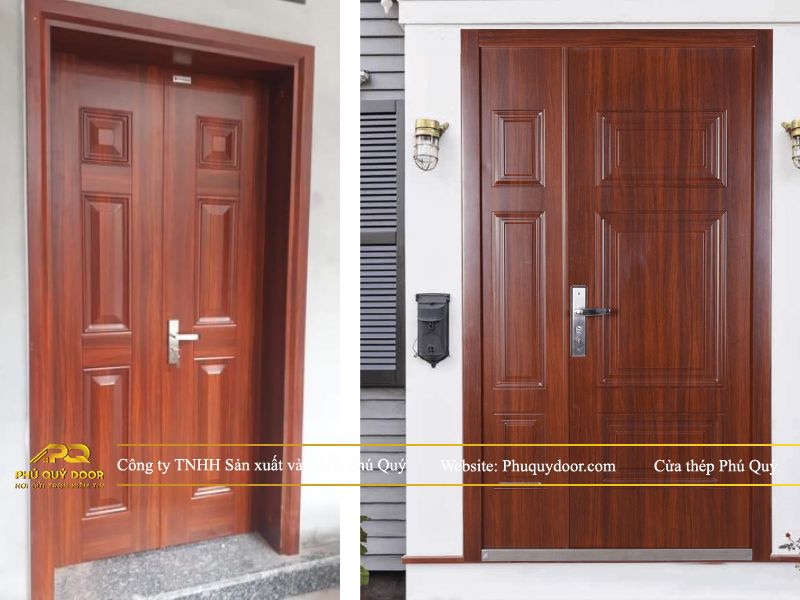 báo giá cửa thép PQ-802 Phú Quý Door