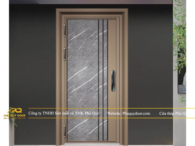 mẫu cửa 1 cánh PQ-9700 cửa thép chống cháy