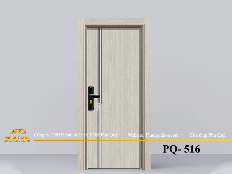 mẫu cửa thông phòng PQ-516 cửa thép Phú Quý