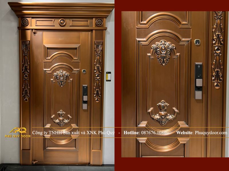 Mẫu cửa 1 cánh cổ điển