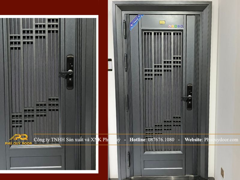 cửa thép 1 cánh hiện đại
