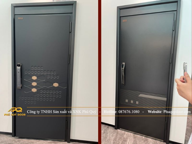 cửa thép hiện đại phân phối chính hãng tại Phú Quý Door