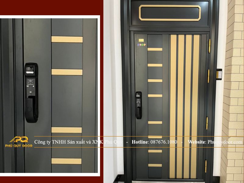 mẫu cửa chính 1 cánh đẹp tại Phú Quý Door