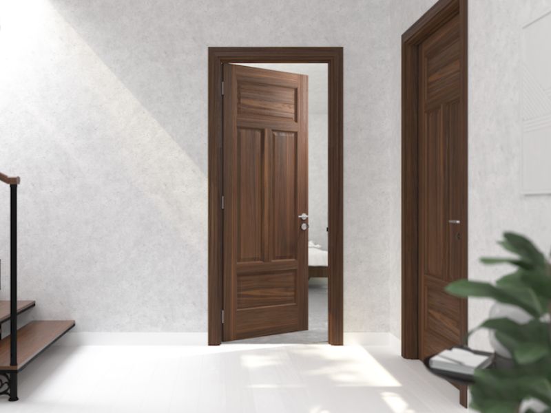 cửa phòng bằng gỗ tự nhiên