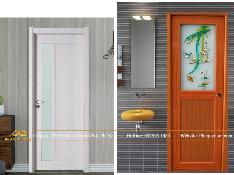 cửa phòng tắm nên lắp loại cửa nào