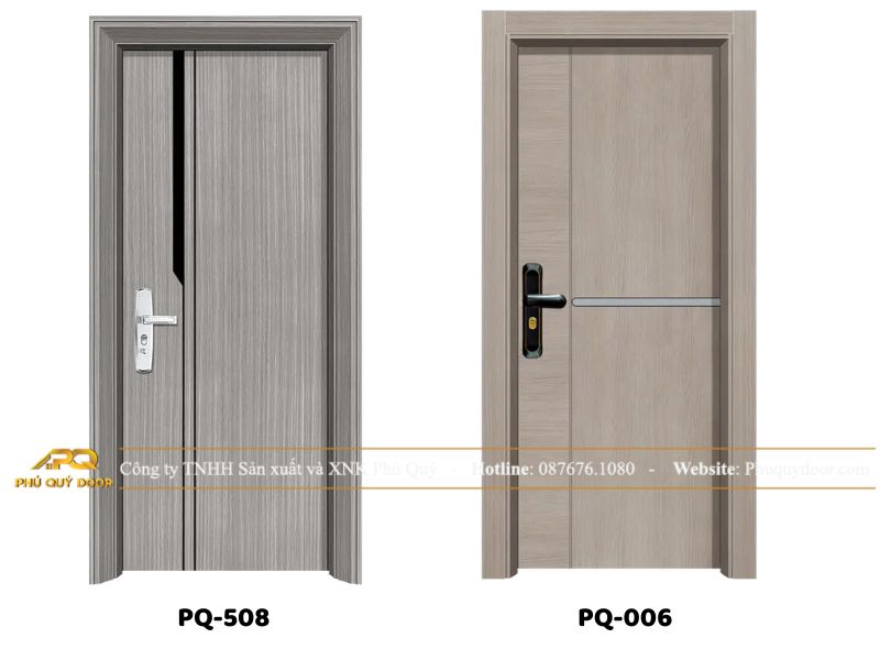 mẫu cửa phòng đẹp cửa thép phú quý